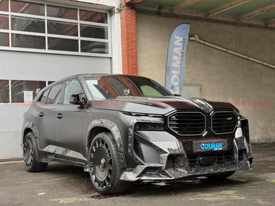 BMW宝马XM改装MANSORY迈莎锐款包围套件碳纤维前唇侧裙后唇机盖