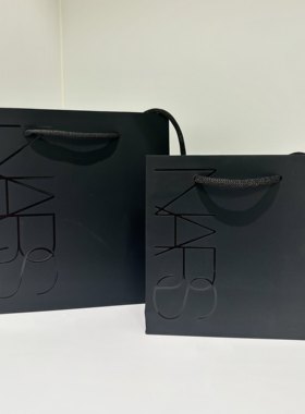 NARS礼袋大白饼袋子口红礼袋