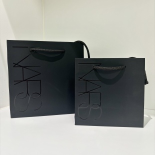 NARS礼袋纳斯眼影袋粉饼纸袋腮红大白饼手提袋生日送礼纸袋