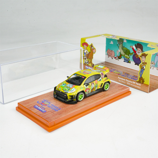 Tarmac Works 1:64 Pandem 丰田Toyota GR Yaris 玩具总动员 车模
