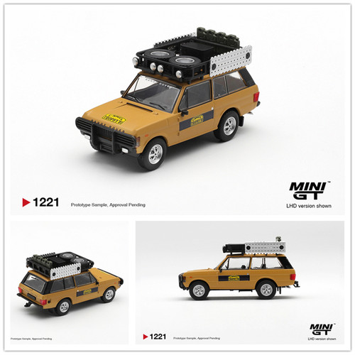 【预售】MINIGT 1:64 路虎揽胜 Range Rover 1981 Camel Trophy