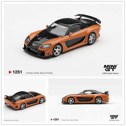 【预售】MINIGT 1:64 马自达 Mazda RX-7 VeilSide Fortune 车模