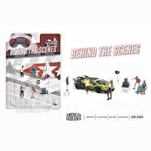 American Diorama 1:64 Figure set - Behind the Scenes 合金