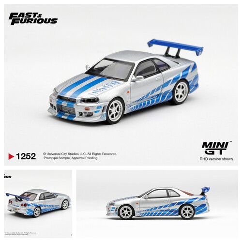 【预售】MINIGT 1:64 日产 Nissan Skyline GT-R C-West 合金车模