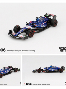 MINIGT 1:64 RB VCARB 01 #3 Daniel Ricciardo 24 F1 Bahrain GP