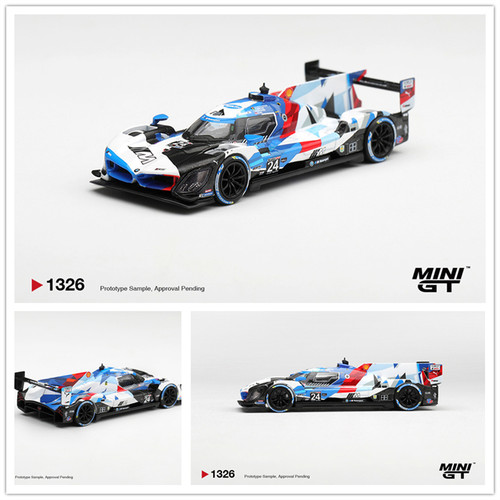 【预售】MINIGT 1:64 1326号 宝马 BMW M Hybrid V8 GTP #24 车模
