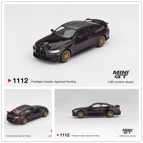 MINIGT 1:64 1112号 宝马 BMW M4 M-Performance (G82) 合金 车模