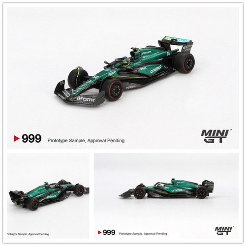 MINIGT 1:64 Aston Martin AMR24 #14 Fernando Alonso F1 2024