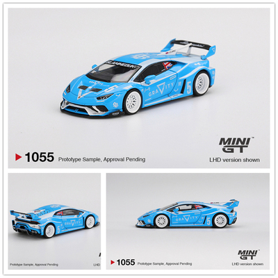 MINIGT 1:64 LB WORKS Lamborghini Huracán GT GRAVITY合金车模