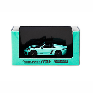 MINICHAMPS x TW 1:64 Porsche 718 Spyder RS 仿真合金汽车模型