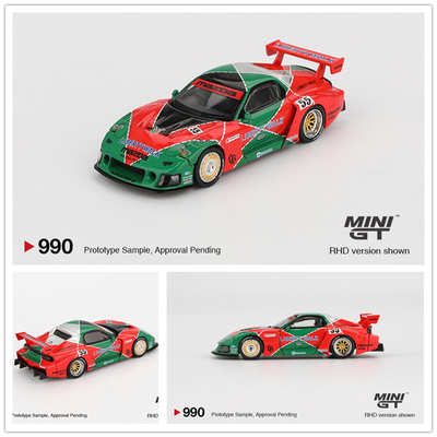 MINIGT 1:64 Mazda RX-7 LB-Super Silhouette 787B 仿真合金车模