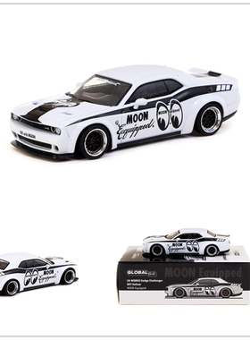 TW 1:64 LB-WORKS Dodge Challenger SRT Hellcat 月亮眼合金车模