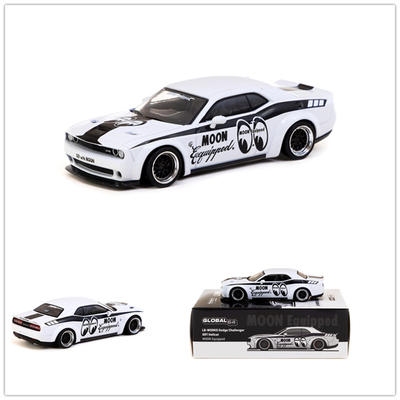 TW道奇挑战者月亮眼仿真合金车模