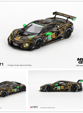 【预售】MINIGT 1:64 雪佛兰 Chevrolet Corvette Z06 GT3.R #13