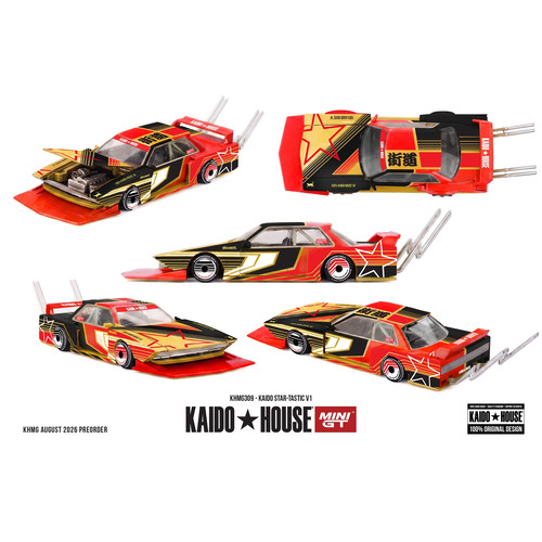 【预售】Kaido House + MINIGT KAIDO STAR-TASTIC V1 合金车模