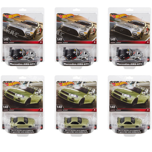 GT3 合金车模 风火轮 R34 尼桑GT 奔驰AMG Wheels Hot