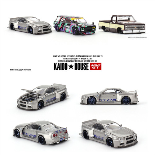 MINIGTNissanGT-R(R34)车模