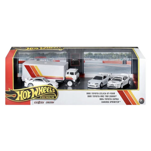 Hot Wheels风火轮 丰田车库GMH39 丰田Celica丰田MR2合金汽车模型