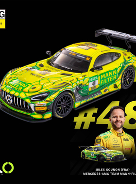 【预售】KILO 1/64 AMG GT3 EVO 2025 DTM WINWARD RACING #48