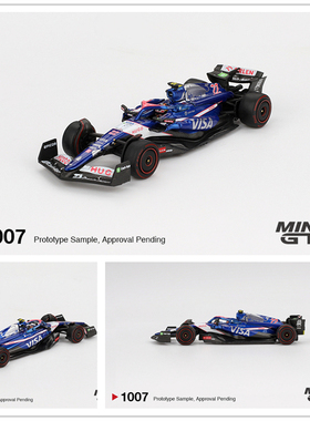 MINIGT 1:64 RB VCARB 01 #22 Yuki Tsunoda 2024 F1 Bahrain GP