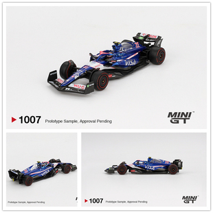 MINIGT 1:64 RB VCARB 01 #22 Yuki Tsunoda 2024 F1 Bahrain GP