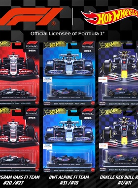Hot Wheels风火轮 HRV11金标F1方程式赛车 红牛仿真合金汽车模型