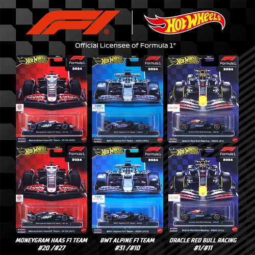 Hot Wheels风火轮 HRV11金标F1方程式赛车 红牛仿真合金汽车模型