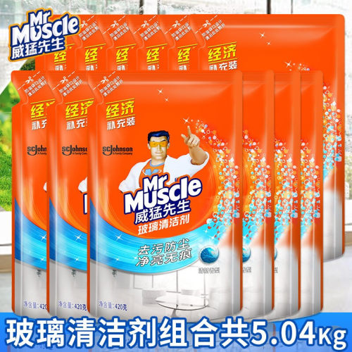 威猛先生玻璃清洁剂420g*12袋
