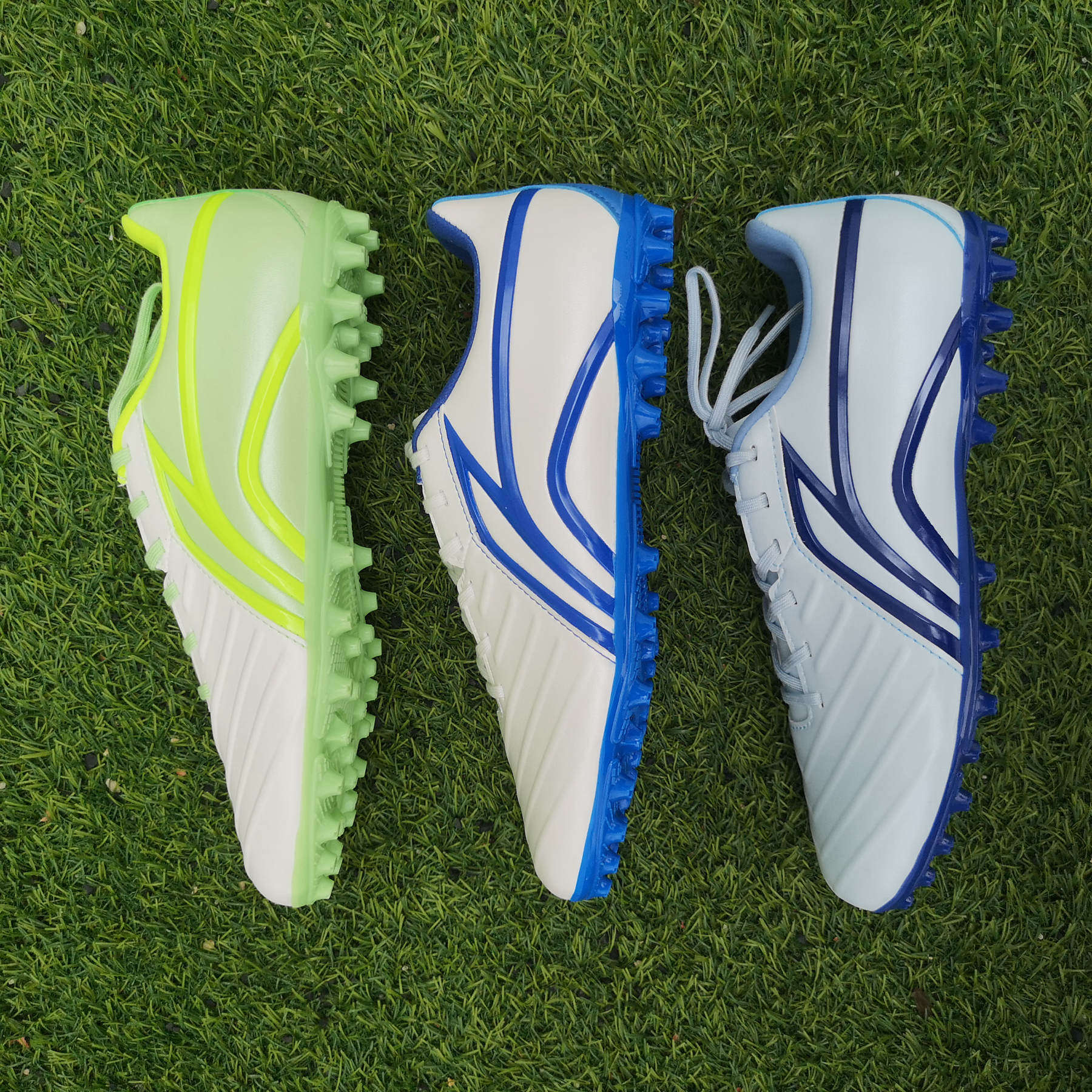 狂人正品lining李宁锦系列中端轻质短草地mg短圆钉足球鞋 asft015