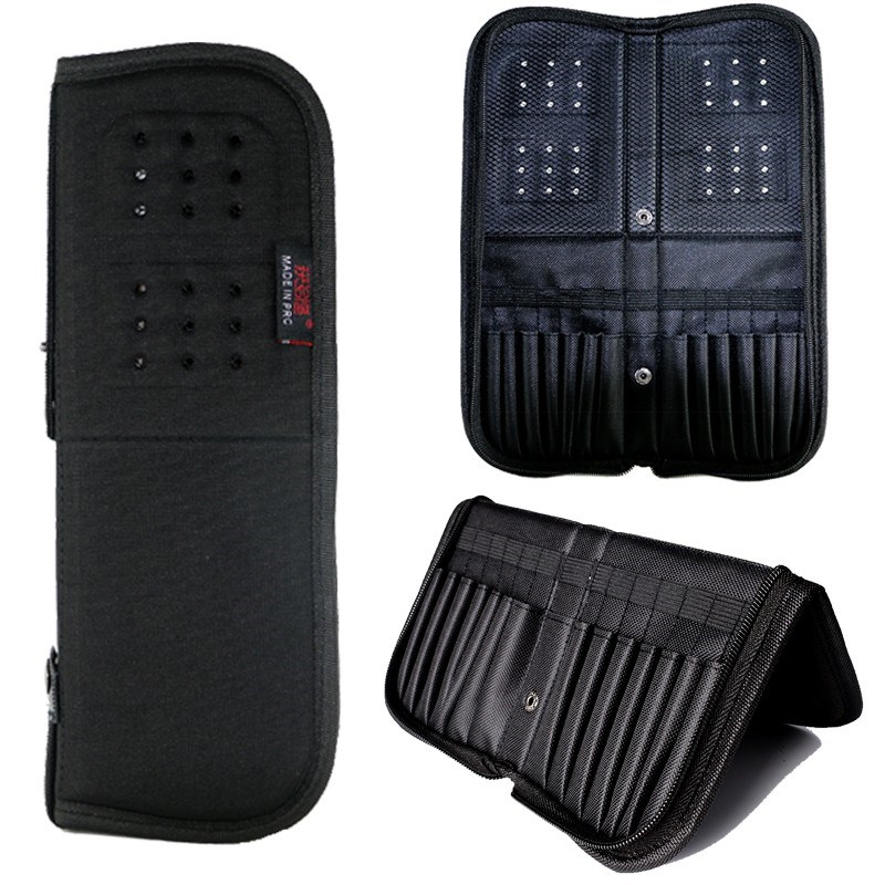 画家专用折叠式便携画笔袋水彩笔帘笔袋画具包透气防霉笔包