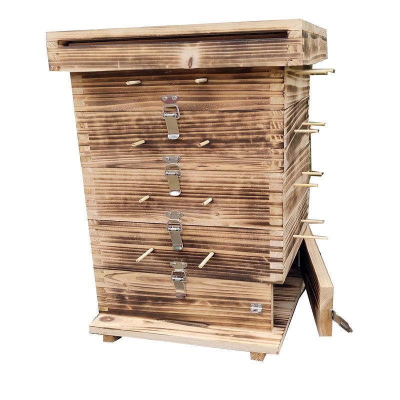 蜜蜂箱子中蜂格子箱煮蜡蜂箱内径27.5养蜂工具土养方便邮政包邮