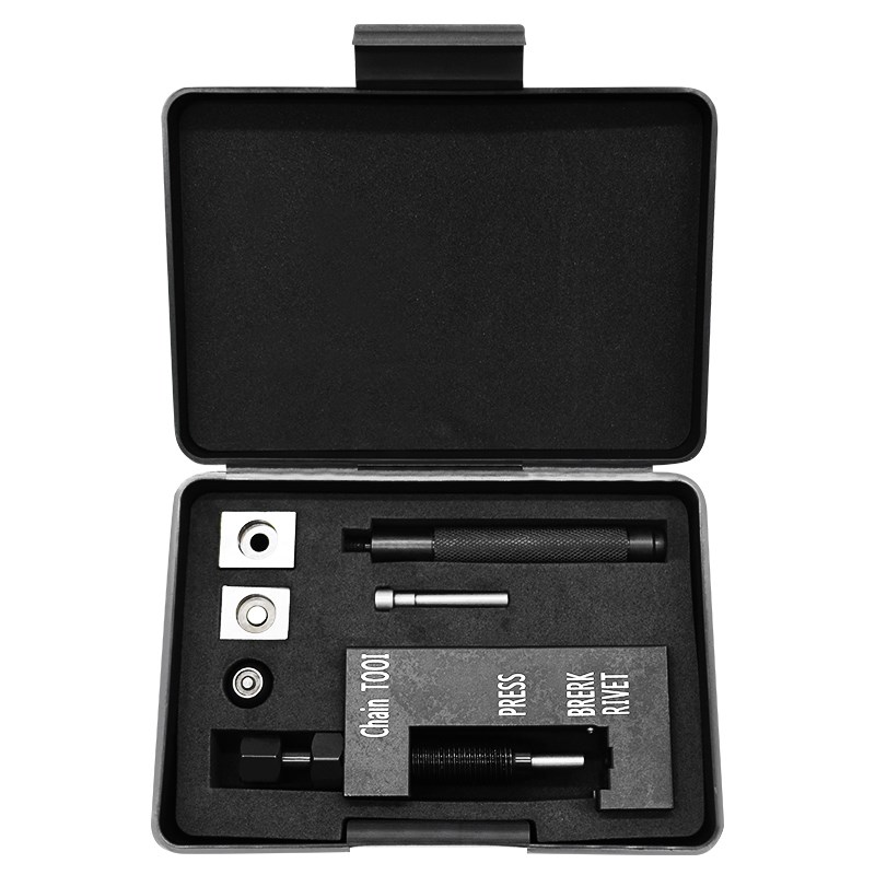 摩托车520/525/530油封链条拆链器可拆可装铆链器安装工具截链器