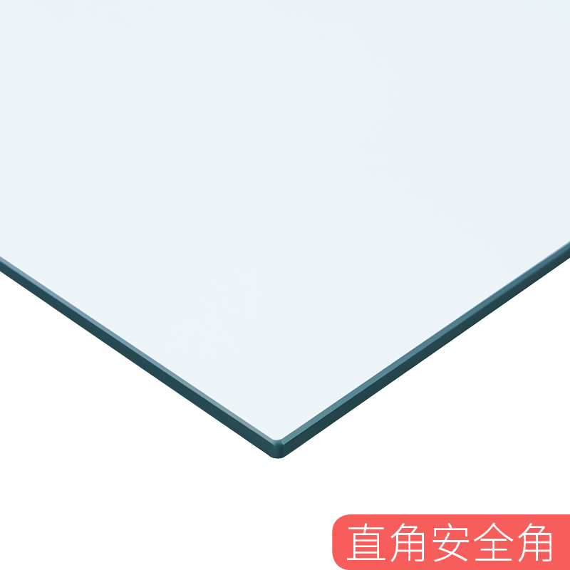 钢化玻璃桌布家用桌面餐桌茶几桌垫玻璃台面防水防油玻璃板长方形