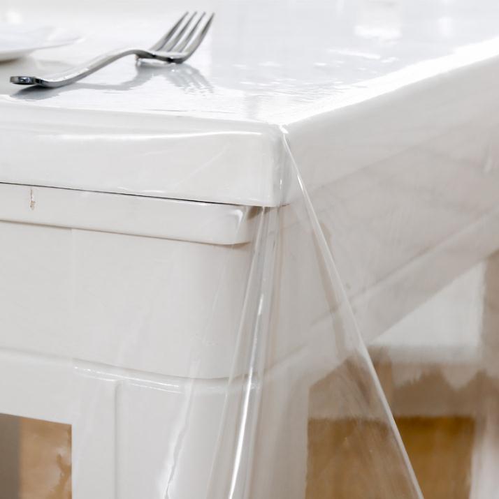 透明软玻璃加厚餐桌垫子 PVC塑料皮软膜免洗防水烫防油水晶板桌布