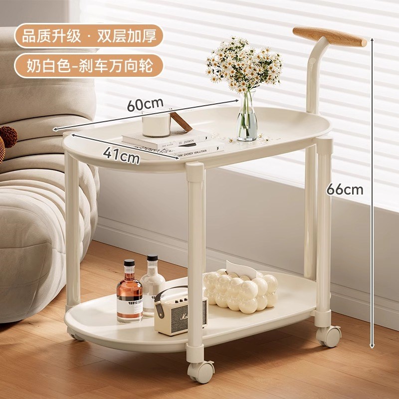 置物架多层小推车简约客厅收纳储物置物架厨房卫生间落地式多功能
