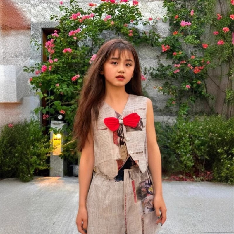 环保服装儿童时装秀走秀表演服幼儿园男女童手工报纸亲子环保服