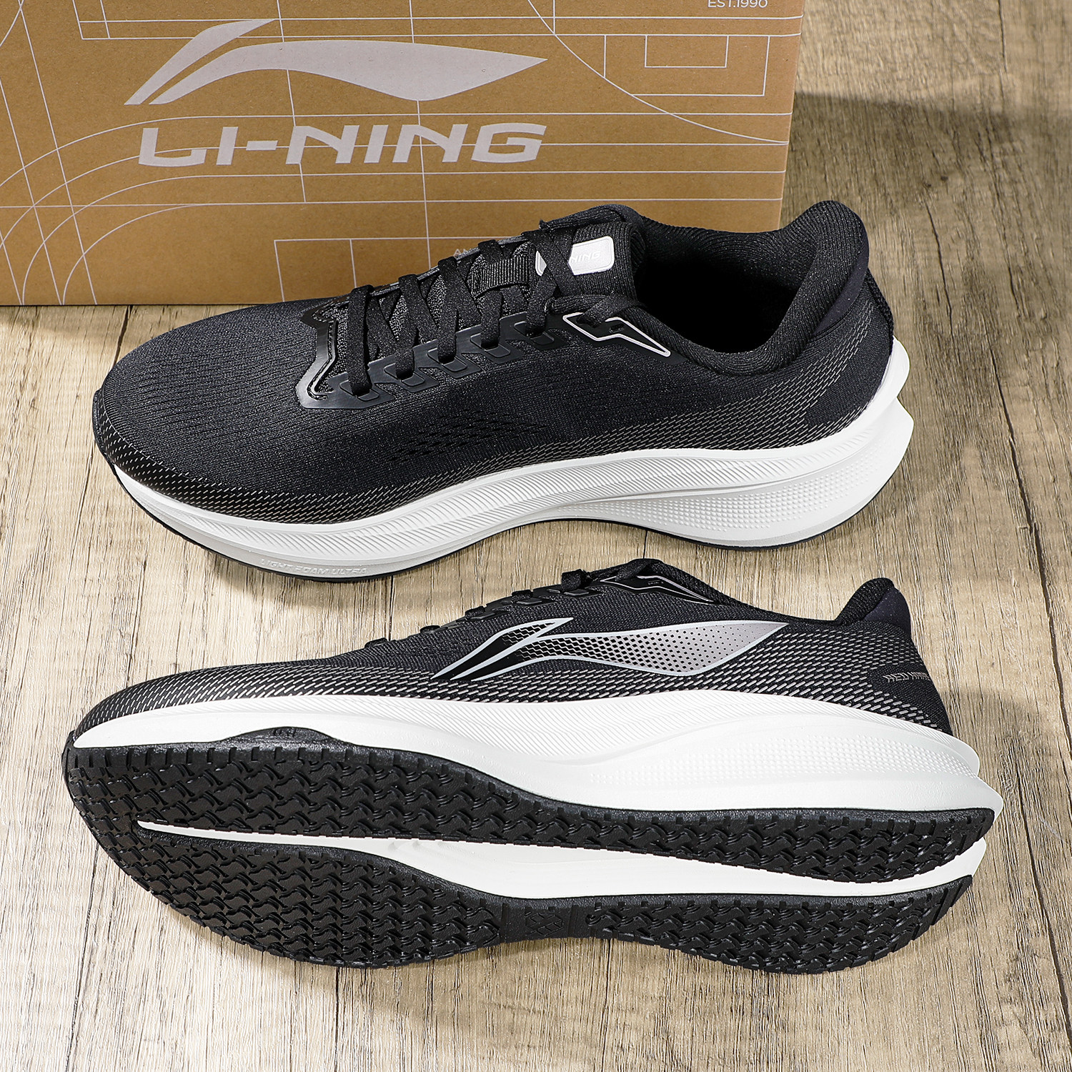 李宁赤兔9跑步鞋男2026春季新款轻便跑鞋透气运动鞋舒适软底男鞋