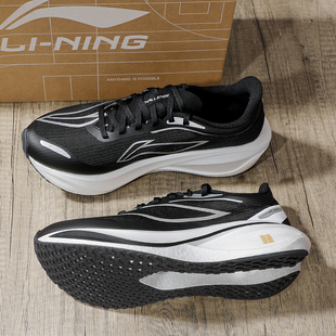 李宁飞电5C跑步鞋男款2025冬季新款䨻丝轻量高回弹竞速专业跑鞋