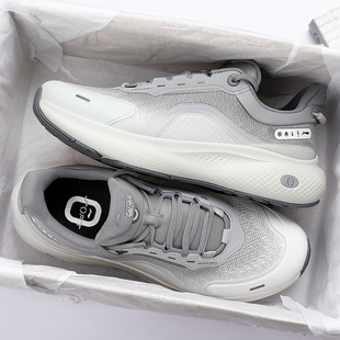 plus2休闲鞋 健步鞋 男2025冬季 防泼水防滑保暖运动鞋 新款 李宁soft