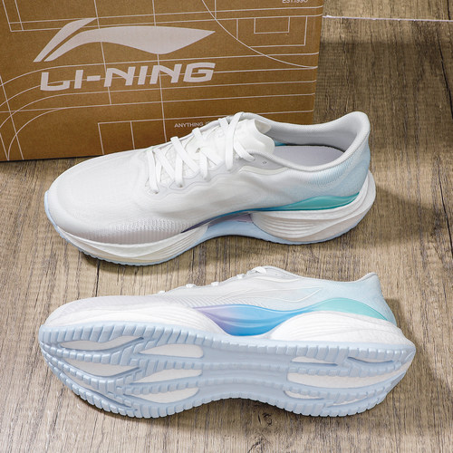 李宁超轻22代跑步鞋男2025新款夏季透气运动鞋网面男鞋ARBV001