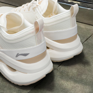 李宁正品惊鸿跑步鞋女2025春季新款网面透气运动鞋女鞋ARHV002