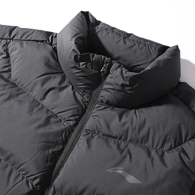 李宁薄款羽绒马甲男款2025冬季新款健身系列90%鸭绒保暖羽绒服