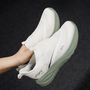 go2代一脚蹬休闲鞋 透气运动鞋 男款 夏季 AGLV005 2025新款 李宁soft