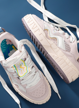 李宁运动鞋女2023新款UNBLOCK轻便春季低帮板鞋回弹经典休闲鞋