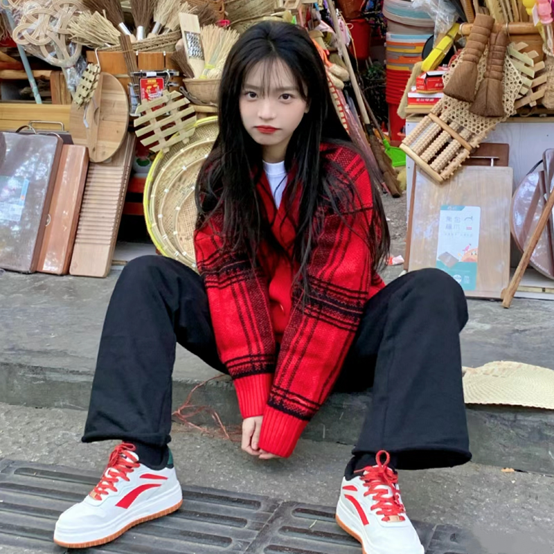 中国李宁日进斗金卫衣男女款外套