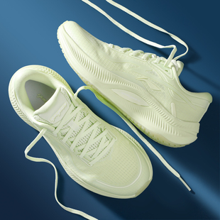 李宁越影4代运动鞋女款2025新款网面透气跑步鞋休闲鞋女鞋ARHV004