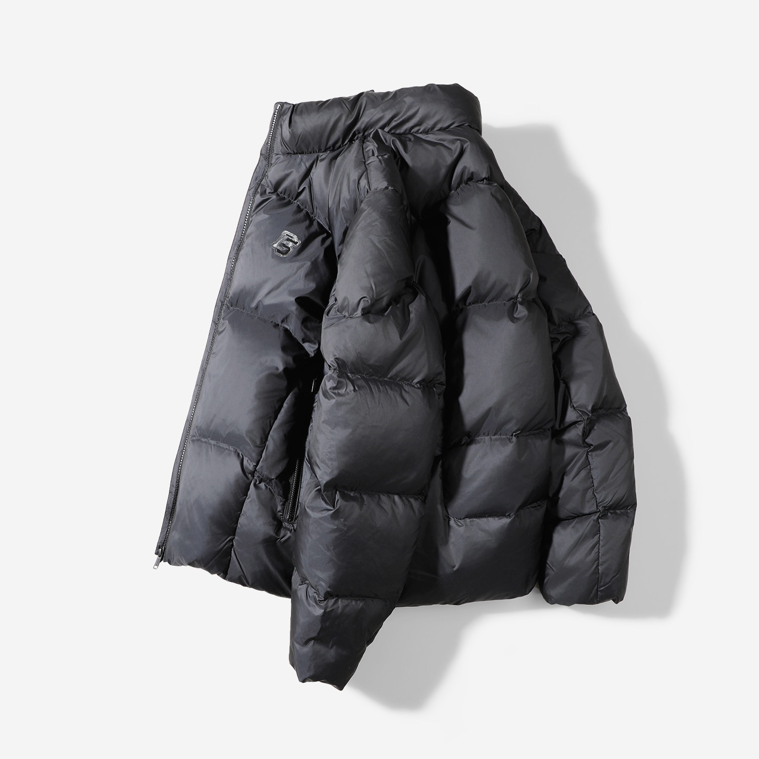 李宁运动加厚短羽绒服男2026新款冬季防泼水户外登山防风立领外套