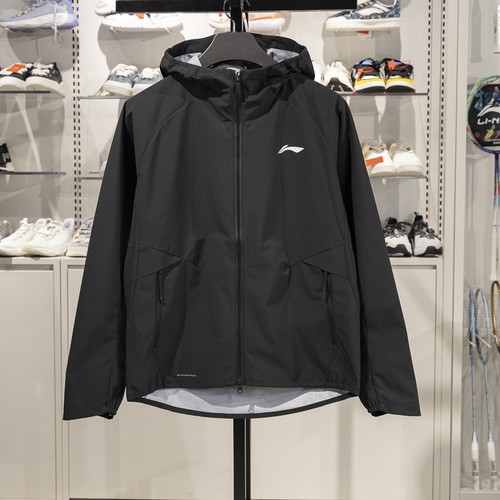 李宁健身跑步运动风衣男子2025春节新款反光防风速干外套AFDV043