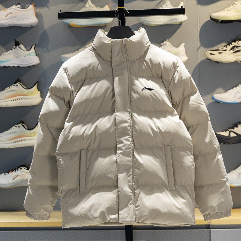 李宁无帽短棉服男款2025冬季新款运动休闲加厚防风保暖宽松外套,运动服/休闲服装,运动棉衣,淘宝优惠券,粉丝福利购,淘宝优惠卷