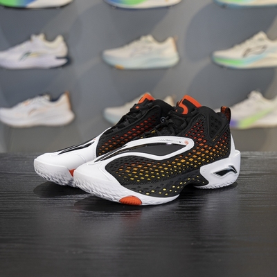 李宁反伍5篮球鞋2025秋季新款男子轻量高回弹中帮防滑耐磨外场鞋